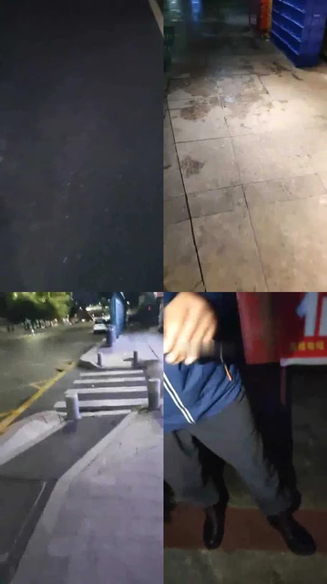 【梵高】成功三个美女路人踩踏