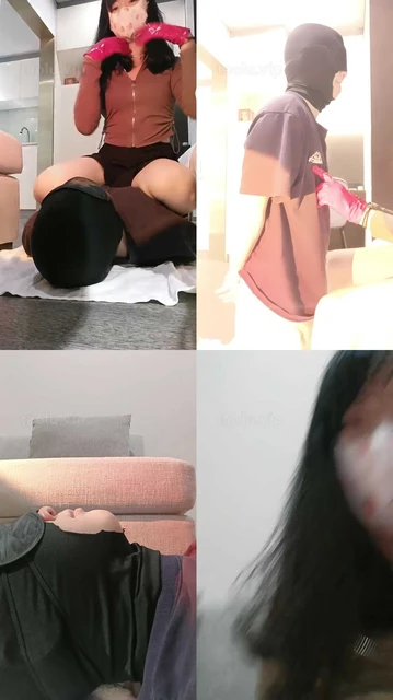 【米小唐】帆布鞋白袜踩狗