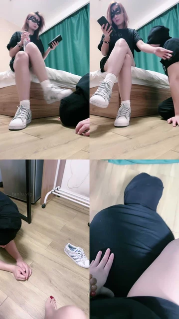 【kueen梦】骑马/坐脸/闻腋下/运动鞋白袜闻舔