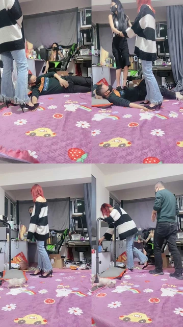 【冰诺】双S-高跟全体重踩踏【下】