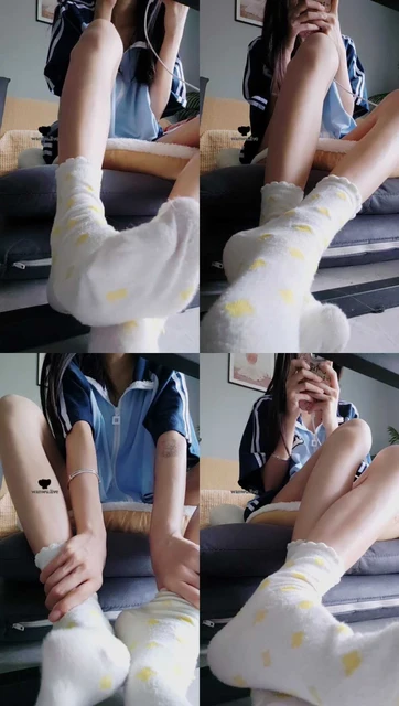 【奶味小仙女】沉浸式原味棉袜羞辱