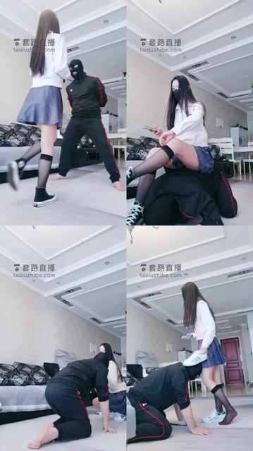 【猫神大人】JK小姐姐黑丝白鞋虐杀