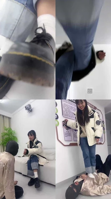 【狗哥】素人女神白袜首调狗【完整版】