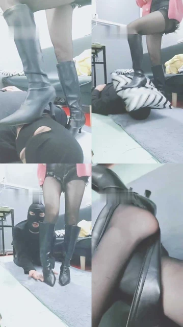 【灵竹】长靴碾压/坐脸/跪舔