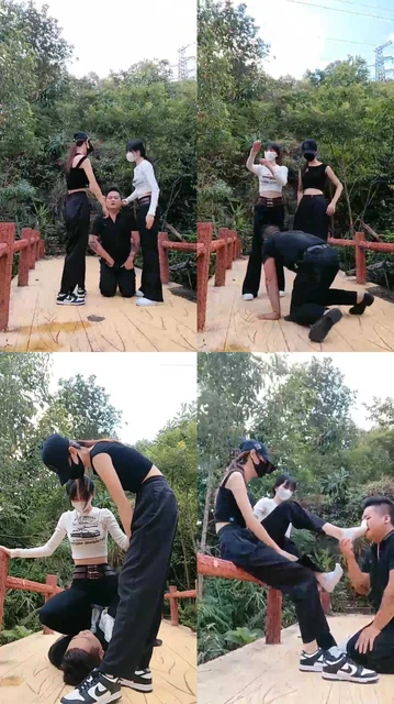 【暴力美学】双S户外暴力虐打【双视角版】