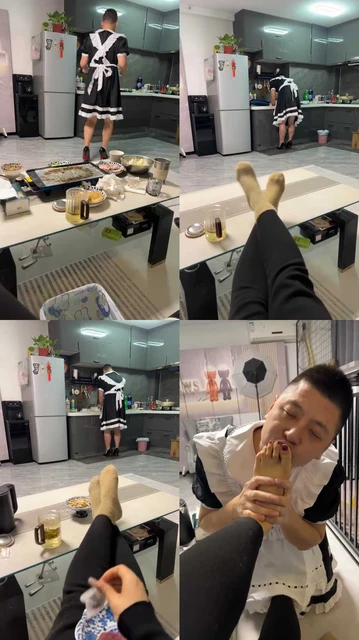 【梦露S】居家家奴伺候