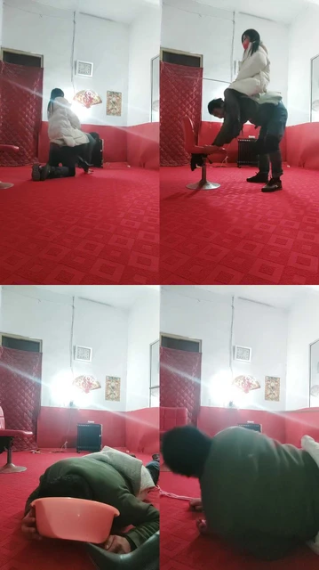 【沐颜s】给老狗当马骑累趴下