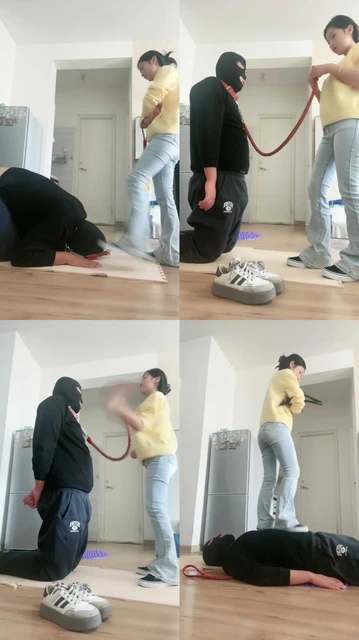 【海绵大大】耳光踢裆挑战