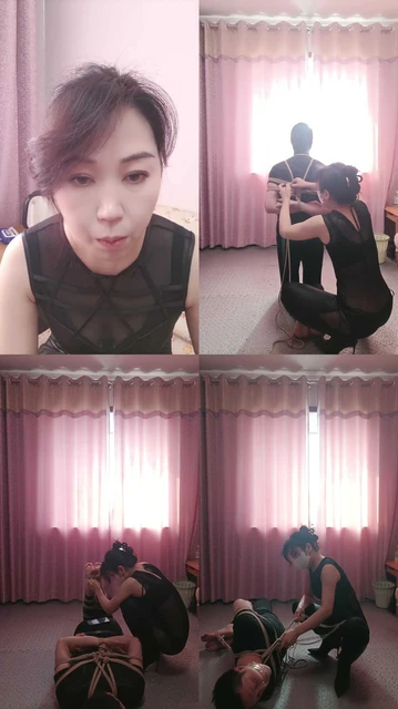 【珍惜女王】捆绑踢，踩抽踹