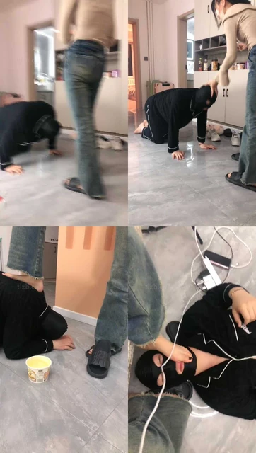 【64彤】开发马桶M-升水闻舔适应/骑马钻胯/捂嘴