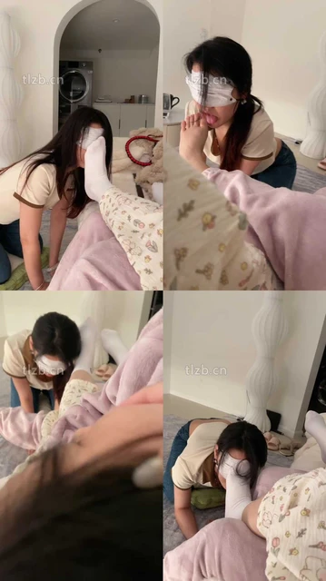 【橘子没熟】母畜-双S-裸足白袜jio闻舔