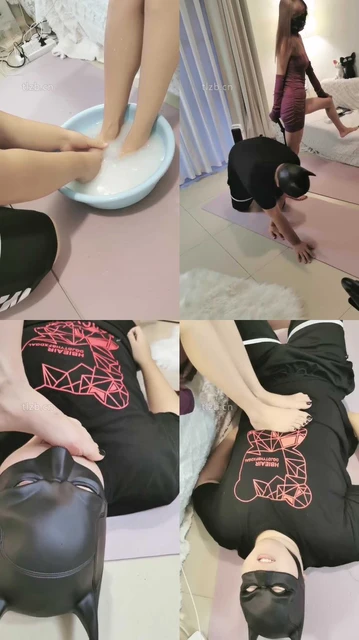 【苒溪】骑马转胯/踩踏鞭打/伺候沐足/品尝裸足