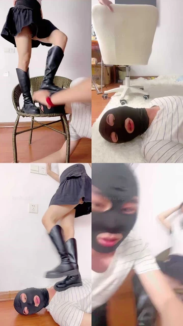 【诗酒】素人S首调-长靴全体重踩头/掐脖窒息【上】