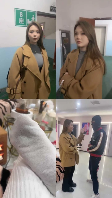 【樱木花道】停车场搭讪播音主持-原味黑棉袜