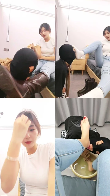 【亿姐】强迫清理超脏长靴白袜