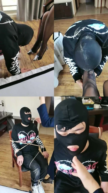 【凌儿女神】捆绑强制鞭打黑丝高跟踩踏碾压