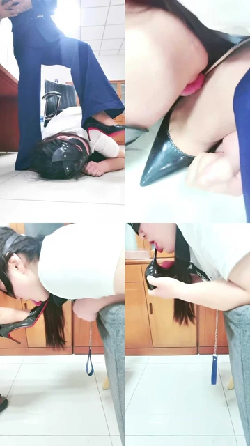 【璃茉老师】母畜-女老板办公室处刑【二】