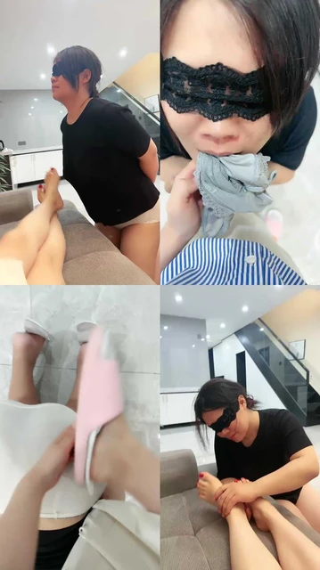 【辣姐】闺蜜下跪伺候-裸足狂舔/全体重踩踏/吃内裤/喝圣水