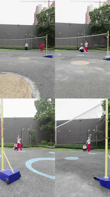 【薇薇】户外打羽毛球家奴伺候