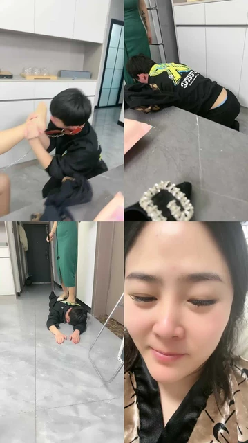 【黑色夫人】直播调狗