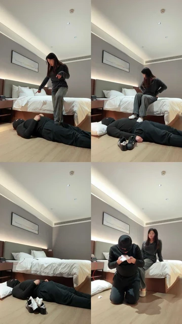 【子熙大人】全体重踩踏贱货狗