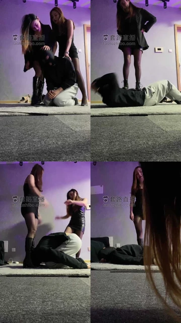 【伊诺】长靴高跟全体重踩踏