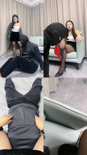 【伊诺】高跟黑丝美腿踩踏/抽耳光/脚插嘴/坐脸窒息