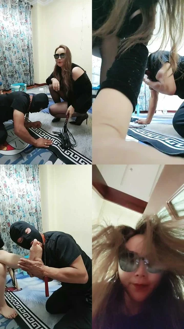 【平凡】骑马爬行/鞭打/黑丝高跟踩