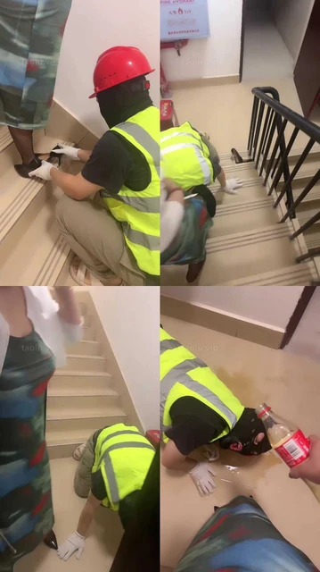 【梓夫人】姐妹暴揍工地经理/耳光/骑马/圣水洗澡/可乐洗脚