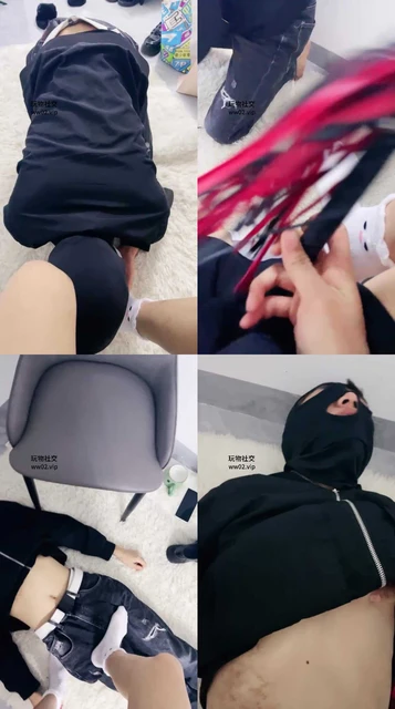 【沐沐大大】鞭打/白袜脚踩踏/裸足狂舔