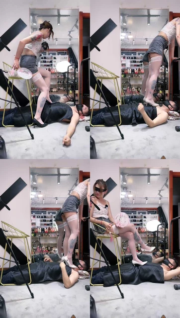 【冰诺】高跟鞋全体重踩踏