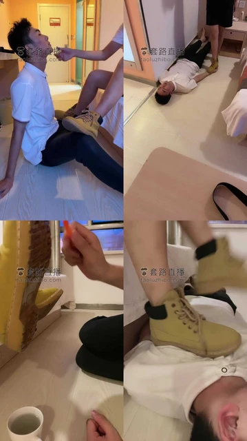 【于努力】素人马丁靴踩狗奴