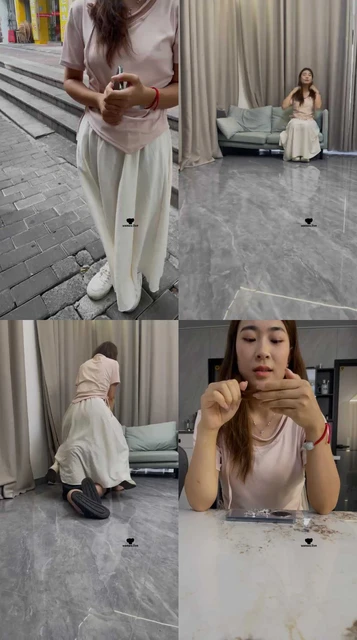 【素人挖掘机】路边开发-小白鞋女神-耳光/踩踏/闻白袜/骑马