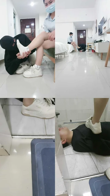 【上海颜熙S】臭狗跪拜闻臭鞋袜