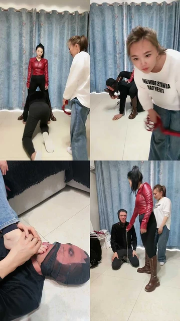 【乔伊S】双主爆调来了踢裆弱狗废物下贱