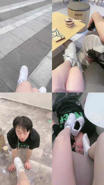 【樱桃大大】户外偶遇粉丝白鞋虐