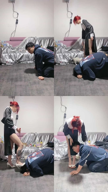 【冰诺】抽耳光/揪耳朵/高跟踩狗爪/人体座椅/鞭打