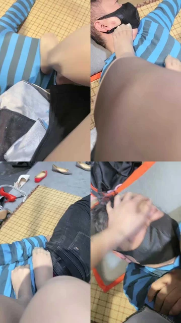 【冰诺】原味丝袜脚蹂躏老狗