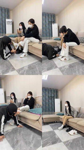 【精神小妹】双S-清理脏鞋/超臭白袜辱