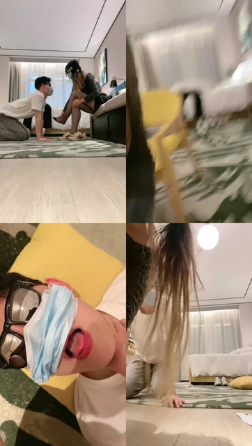 【酸汤肥兔】情侣主虐绿帽-带素人男友调奴