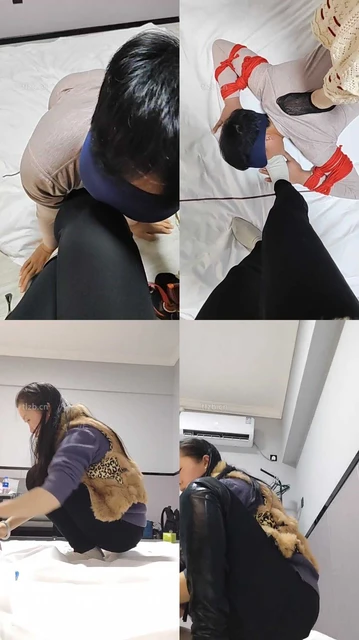 【格桑】捆绑四肢驯化人形犬