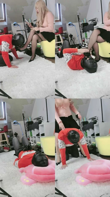 【小小春公主】踩踏调教专场