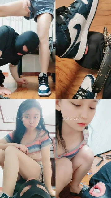 【申小悦】AJ小妹胯下辱/踩踏踢裆/白袜脚深喉/强迫口水升水