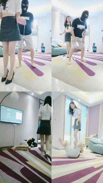 【小小小魔女】绳子捆下面遛狗/暴力提档