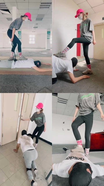 【Jeen】写字间调-踩踏/鞭打sp/踩狗爪上楼梯/喂浓痰