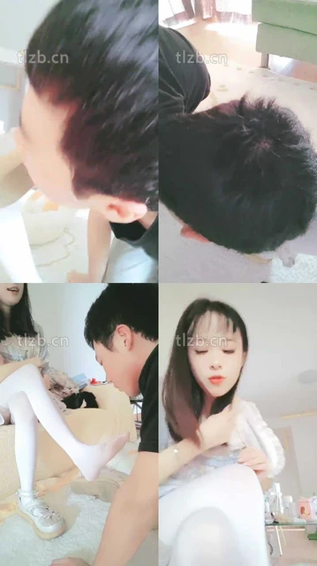 【奶味小仙女】萝莉主-皮鞋白袜恋足舔