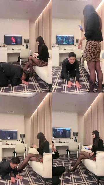 【文希】模特S-黑丝美腿诱惑暴击奴才