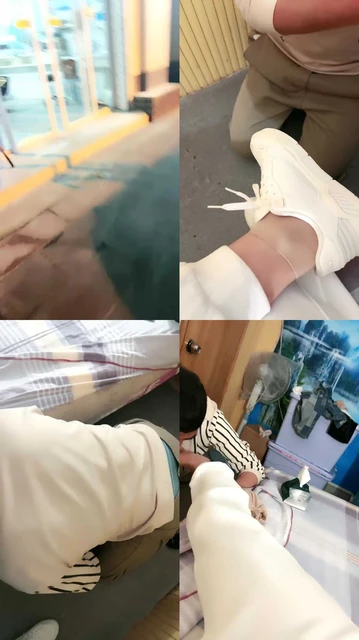 【刘二狗】开发站街女小白鞋短丝虐