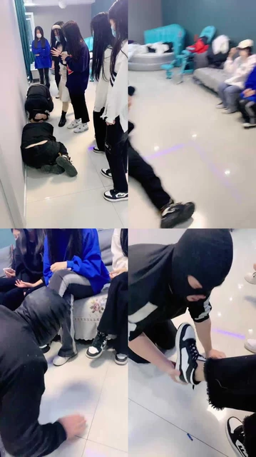 【精神小妹】大型室内暴力专场