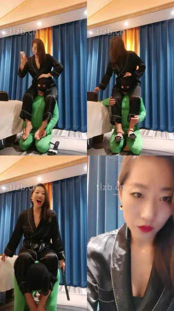 【冷御女王】物化人体家具-骑脖化妆